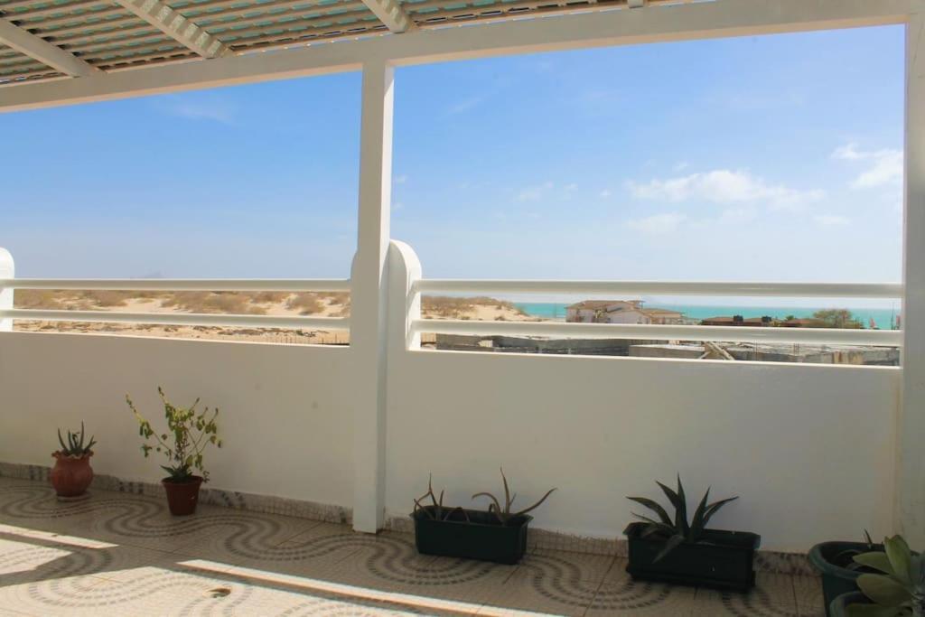 Tropical Leaves Sea View Penthouse Ca Greta 2 Floor Apartment Sal Rei Ngoại thất bức ảnh