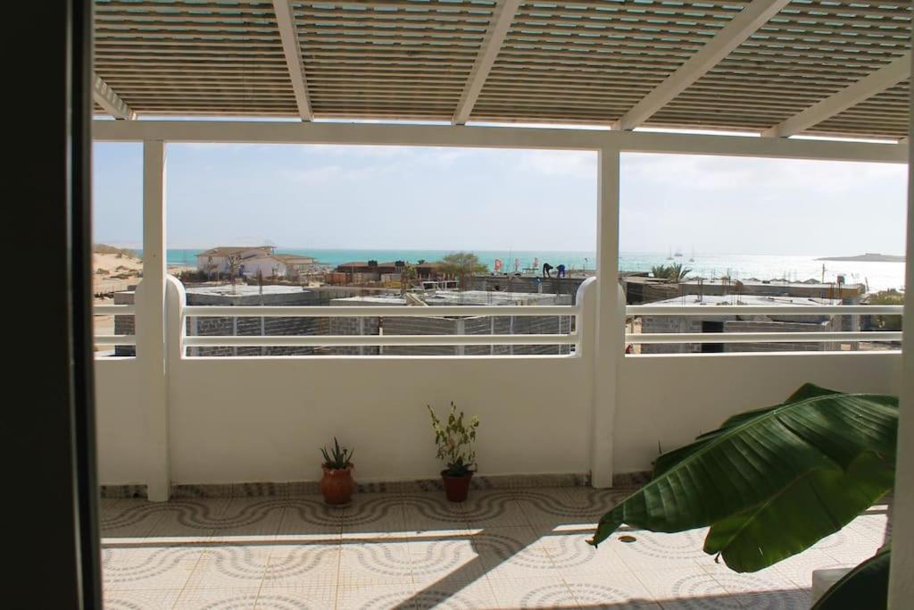 Tropical Leaves Sea View Penthouse Ca Greta 2 Floor Apartment Sal Rei Ngoại thất bức ảnh